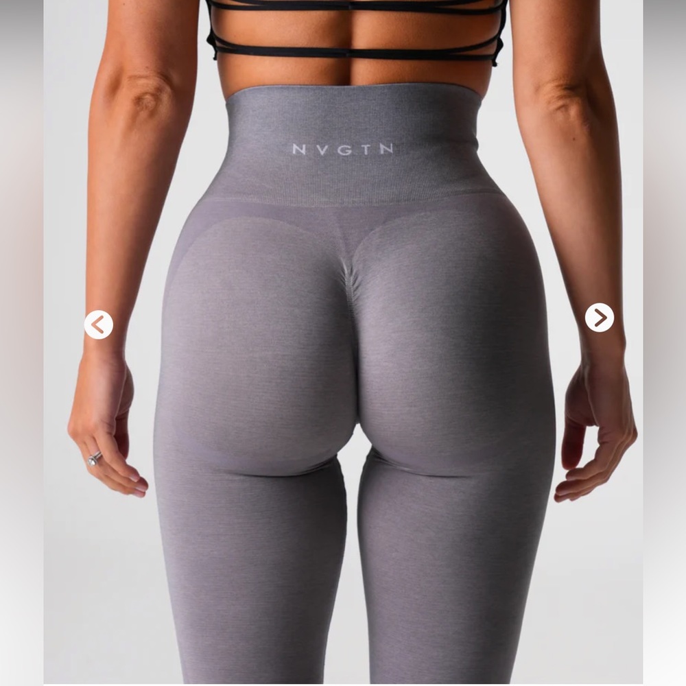 Grey Contour 2.0 Seamless Leggings